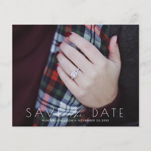 Foto Save the Date Flyer (Vorne)