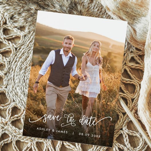 Foto Save the Date für die Einladungskarte für Hoc