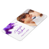 Foto Save the Date / Gefallen Hochzeitsmagnet Magnet (Linke Seite)