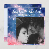 *~* Foto Save the Date Himmelsstars hochladen (Vorne/Hinten)