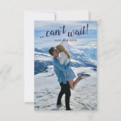 Foto Save the Date Hochzeit Verlobung (Vorderseite)