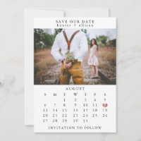 Foto Save the Date Kalender
