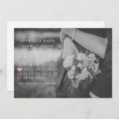 Foto Save the Date Kalender (Vorne/Hinten)