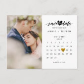 Foto Save the Date Kalender Rodelbahn mit Aussicht Ankündigungspostkarte (Vorderseite)