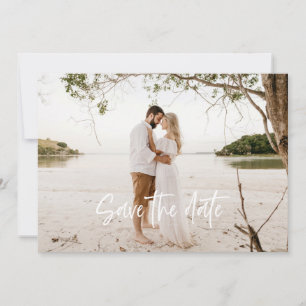 Foto-Save-The-Date-Karte Hochzeitsankündigung Save The Date
