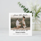 Foto Save the Date-Karte Save The Date (Stehend Vorderseite)