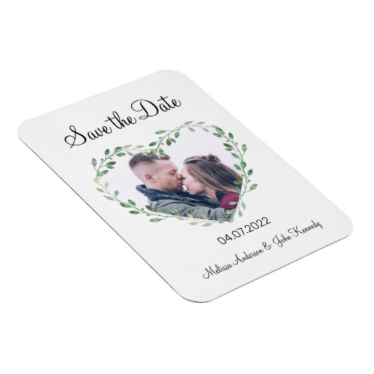 Foto Save the Date Magnet (Rechte Seite)