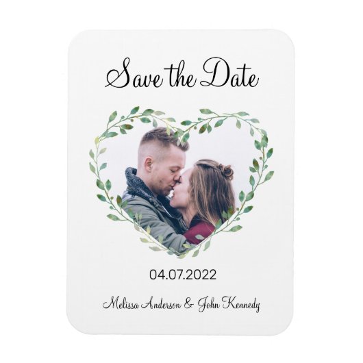 Foto Save the Date Magnet (Vertikal)