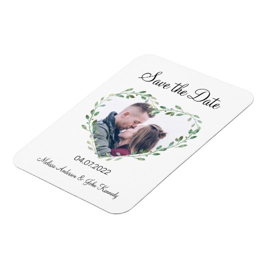 Foto Save the Date Magnet (Linke Seite)