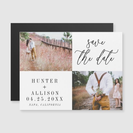 Foto Save the Date | Magnet (Vorne/Hinten)