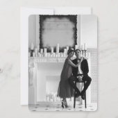 Foto Save the Date Moderne Skripthochzeit Einladung (Vorderseite)