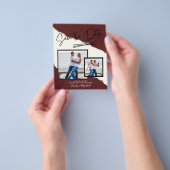 FOTO Save the Date - Modernes, handgeschriebenes S Flyer (Gruppe)