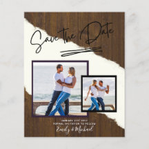 FOTO Save the Date - Modernes, handgeschriebenes S