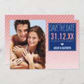 FOTO SAVE THE DATE Ober gekrönte Stripkoralle (Vorne/Hinten)