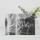 Foto Save the Date Personalisiert (Stehend Vorderseite)