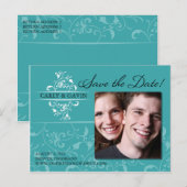 Foto Save the Date Postkarte (Vorne/Hinten)