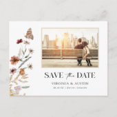 Foto Save the Date Postkarte (Vorderseite)
