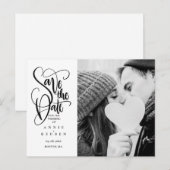 Foto Save the Date Postkarte (Vorne/Hinten)