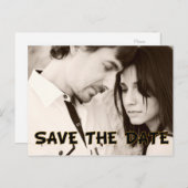 Foto Save the Date Postkarte hinzufügen (Vorne/Hinten)