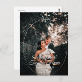 Foto Save the Date Postkarten (Vorne/Hinten)