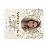 Foto Save the Date Quinceanera Magnet (Horizontal)