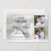 Foto Save the Date transparent (Vorderseite)