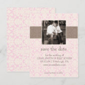 FOTO SAVE THE DATE VORLAGE (Vorne/Hinten)