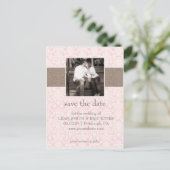 FOTO SAVE THE DATE VORLAGE (Stehend Vorderseite)