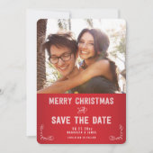 Foto Save the Date Weihnachtskarten (Vorderseite)