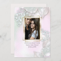 FOTO SAVE THE DATE | Wispy Pink Shimmer