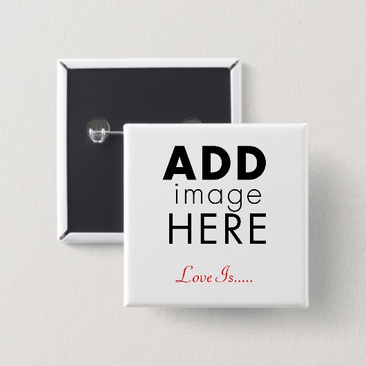 Foto-Schablone Button (Vorne & Hinten)
