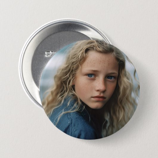 FOTO-SCHALTFLÄCHE CUSTOM GROSS BUTTON (Vorne & Hinten)