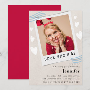 Foto Schau mal, wer seinen 61. Geburtstag feiert Einladung