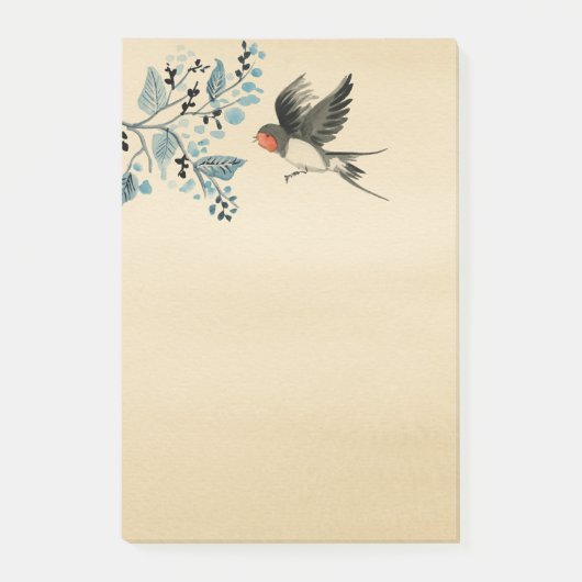 Foto schlucken post-it klebezettel (Vorderseite)