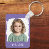 Foto-Schlüsselanhänger für benutzerdefinierte Fami Schlüsselanhänger (Rückseite)