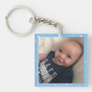 Foto-Schlüsselanhänger-Geschenk des Baby-Jungen-2 Schlüsselanhänger