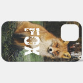 Foto schmückend Tier Fox niedliche Natur Grün Case-Mate iPhone Hülle (Rückseite (Horizontal))