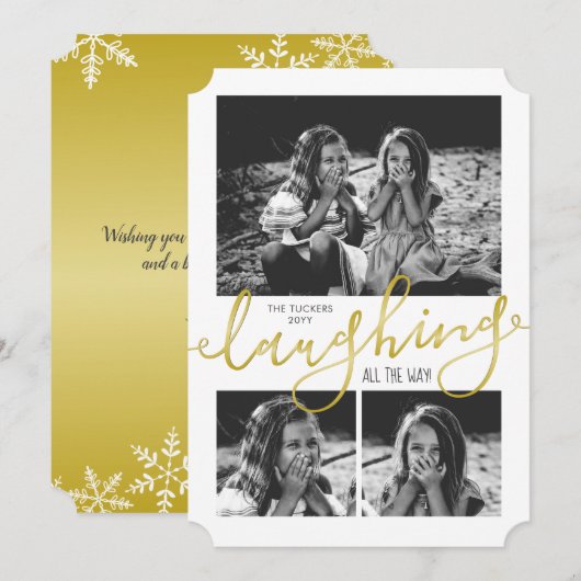 Foto-Schnee über Weihnachten (Vorne/Hinten)