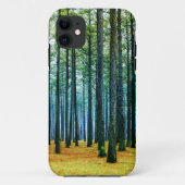 Foto-schönes Kiefern-Baum-Waldgelb-Gras Case-Mate iPhone Hülle (Rückseite)