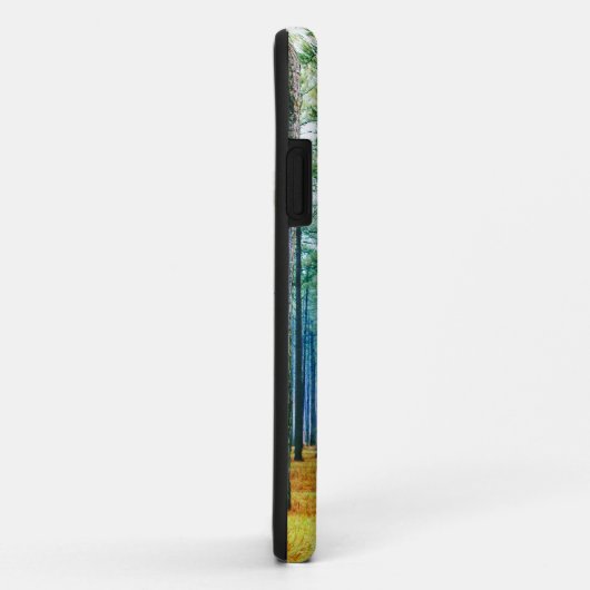 Foto-schönes Kiefern-Baum-Waldgelb-Gras Case-Mate iPhone Hülle (Hinten/Rechts)