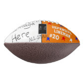 Foto School TeamChampions Name Orange Football (Gedreht 90)