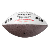 Foto School TeamChampions Name Orange Football (Gedreht 270)