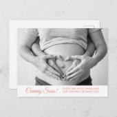 Foto Schwangerschaft Ankündigung (Vorne/Hinten)