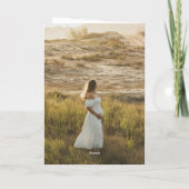 Foto Schwangerschaft Mama zum Muttertag Karte (Rückseite)