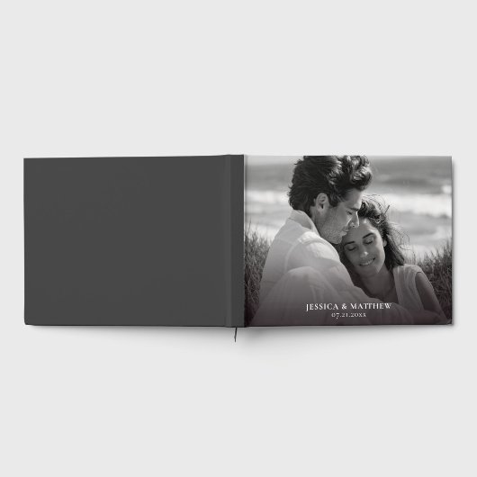 Foto Schwarz und Weiß Gästebuch