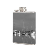 Foto schwarz und weiß, Schiffe Flachmann (Links)