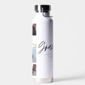 Foto Schwarz-weiß Abschluss Drehbuch modern elegan Trinkflasche (Links)