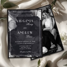 Foto Schwarz-Weiß Luxus Alte-Money-Hochzeit