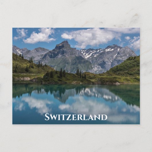 Foto Schweiz Lake Trubsee Postkarte (Vorderseite)