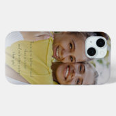 Foto Schwester Foto Geschenk Case-Mate iPhone Hülle (Rückseite (Horizontal))